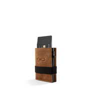 NIID Slide II Vegan Leather Mini Wallet Dark Green