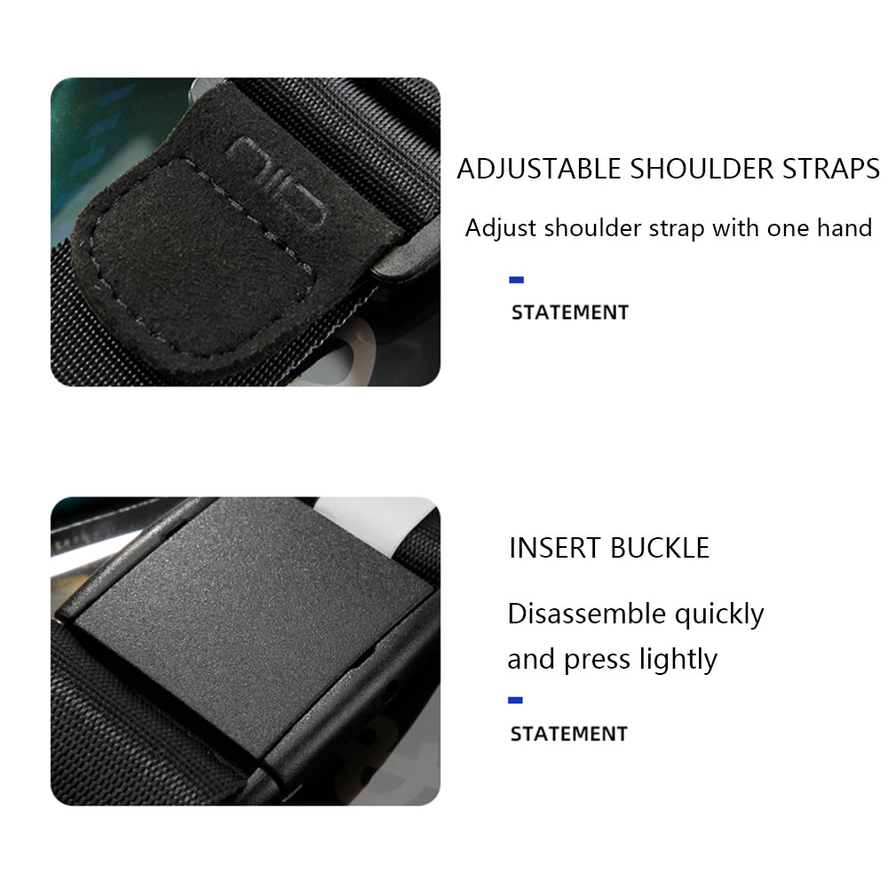 Mga Pahayag ng NIID S1 Sling Bag Black 