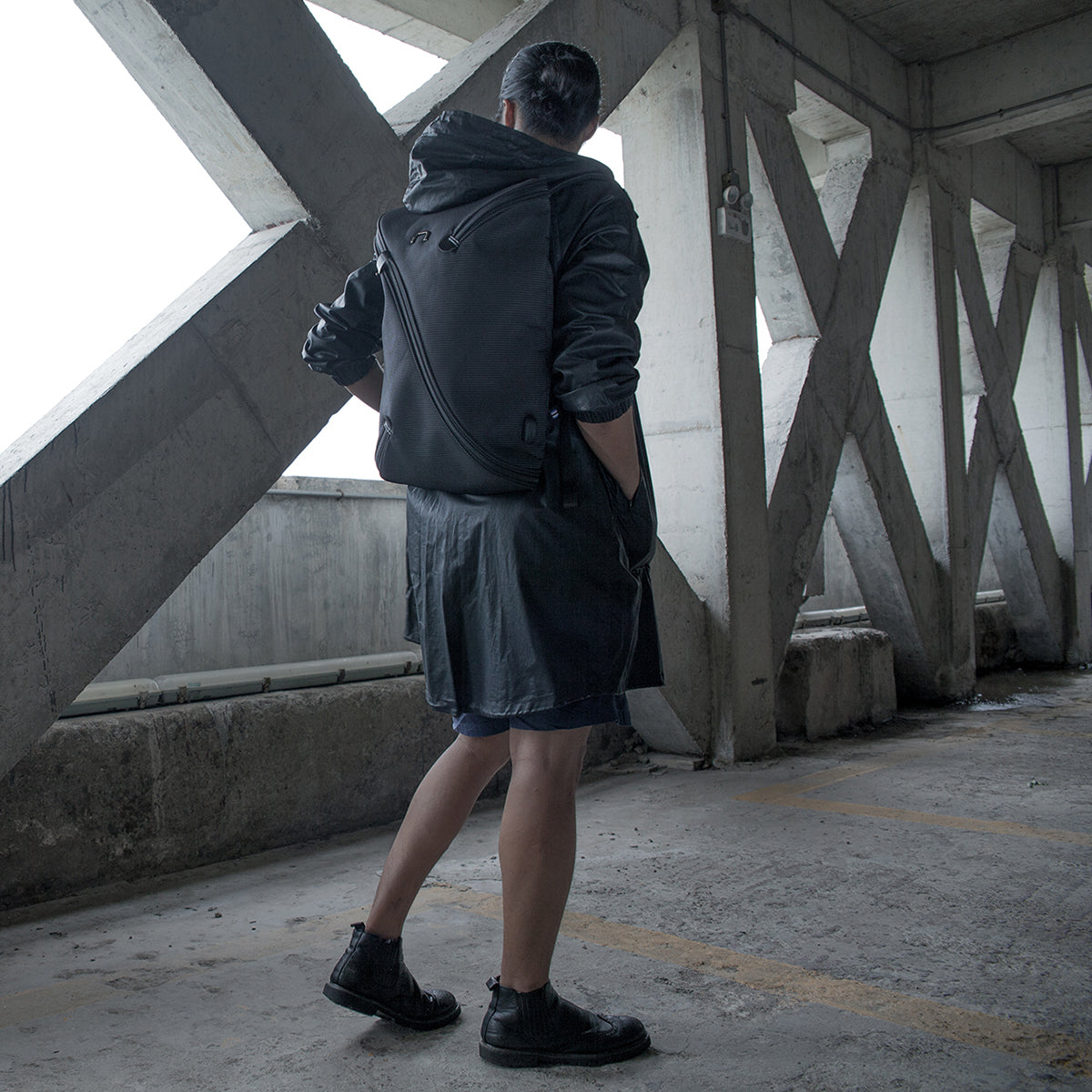 Laptop Backpack Travel Bag - Uno I Black - NIID