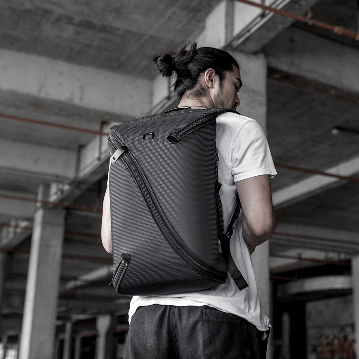 Laptop Backpack Travel Bag - Uno I Black - NIID