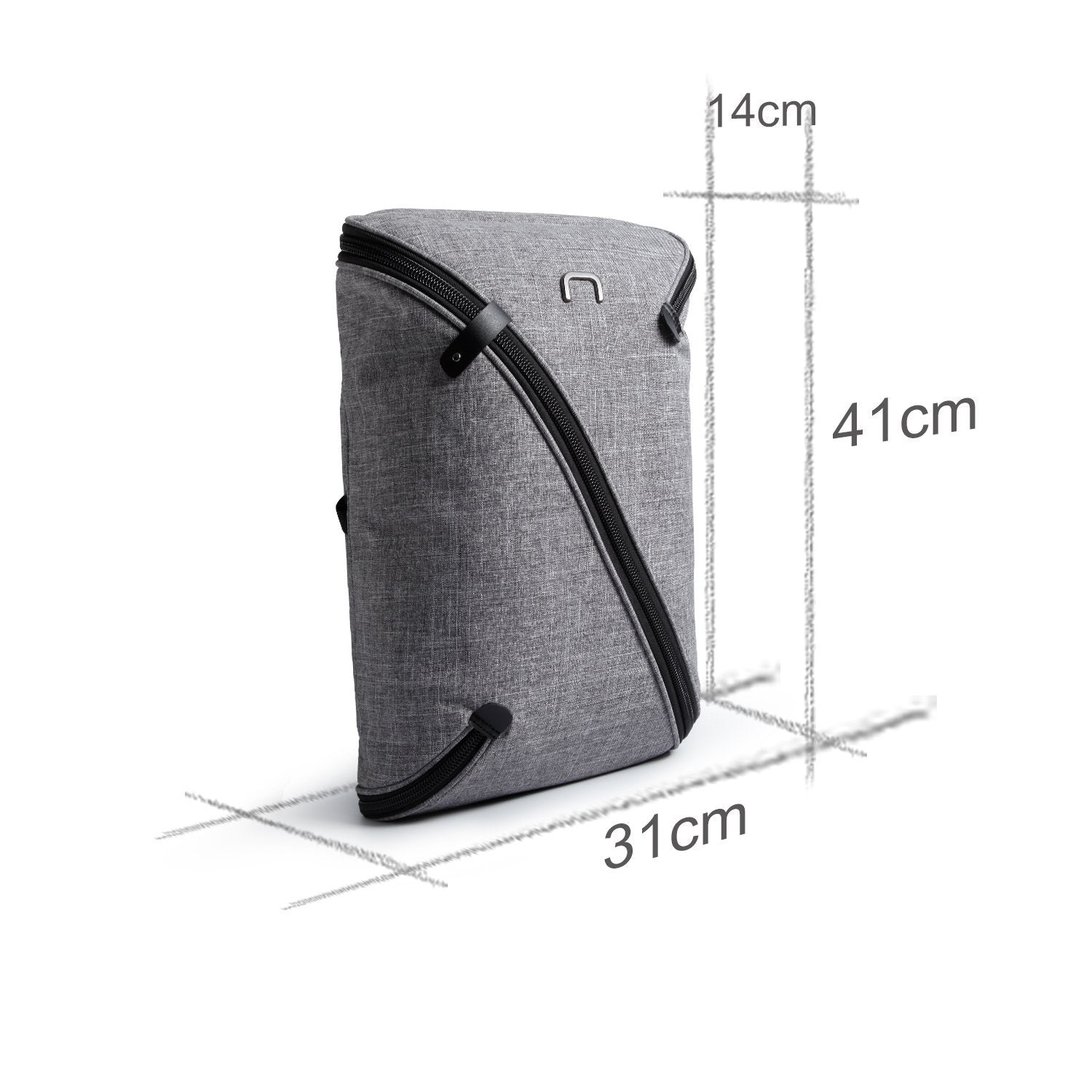 UNO II  Backpack - Light Gray - NIID